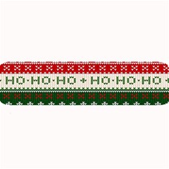 Ugly Sweater Merry Christmas  Large Bar Mat by artworkshop