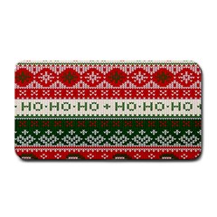 Ugly Sweater Merry Christmas  Medium Bar Mat by artworkshop