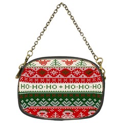 Ugly Sweater Merry Christmas  Chain Purse (one Side) by artworkshop