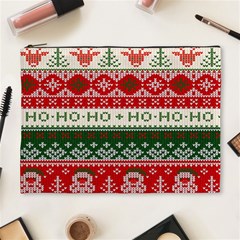 Ugly Sweater Merry Christmas  Cosmetic Bag (xl) by artworkshop