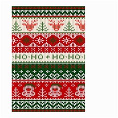 Ugly Sweater Merry Christmas  Small Garden Flag (two Sides) by artworkshop