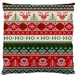 Ugly Sweater Merry Christmas  Standard Premium Plush Fleece Cushion Case (Two Sides) Front