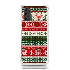 Ugly Sweater Merry Christmas  Samsung Galaxy S20 6 2 Inch Tpu Uv Case by artworkshop