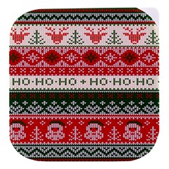 Ugly Sweater Merry Christmas  Stacked Food Storage Container by artworkshop