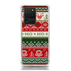 Ugly Sweater Merry Christmas  Samsung Galaxy S20 Ultra 6 9 Inch Tpu Uv Case by artworkshop