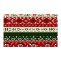 Ugly Sweater Merry Christmas  Banner And Sign 5  X 3  by artworkshop