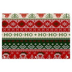 Ugly Sweater Merry Christmas  Banner And Sign 6  X 4  by artworkshop