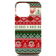 Ugly Sweater Merry Christmas  Iphone 14 Pro Max Black Uv Print Case by artworkshop