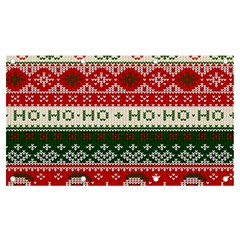 Ugly Sweater Merry Christmas  Banner And Sign 7  X 4  by artworkshop