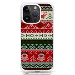 Ugly Sweater Merry Christmas  iPhone 14 Pro TPU UV Print Case Front