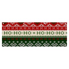 Ugly Sweater Merry Christmas  Banner And Sign 8  X 3 