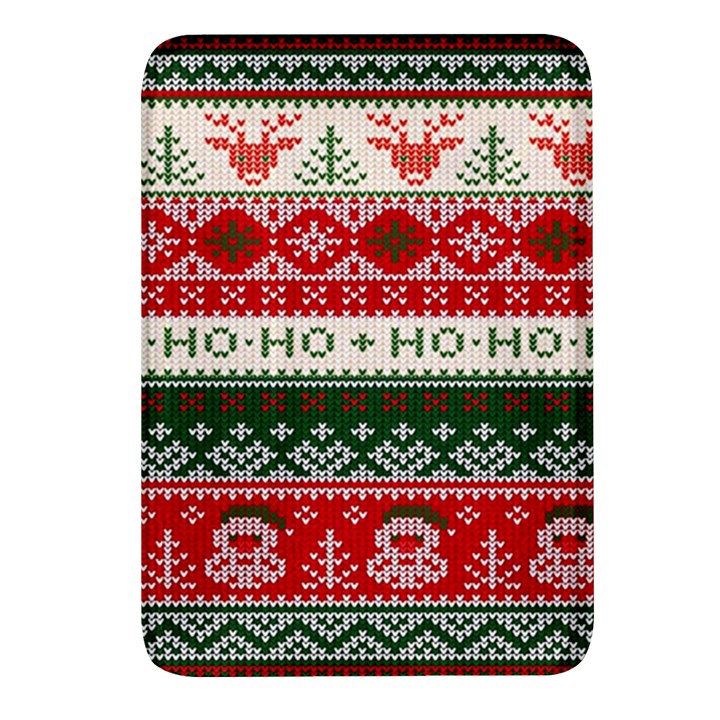 Ugly Sweater Merry Christmas  Rectangular Glass Fridge Magnet (4 pack)