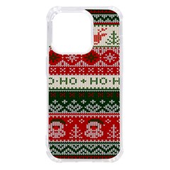 Ugly Sweater Merry Christmas  Iphone 14 Pro Tpu Uv Print Case