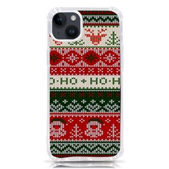 Ugly Sweater Merry Christmas  Iphone 14 Plus Tpu Uv Print Case by artworkshop