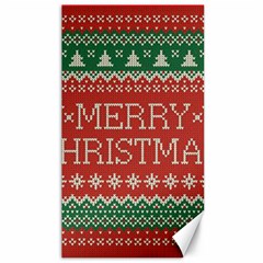 Merry Christmas  Pattern Canvas 40  X 72  by artworkshop