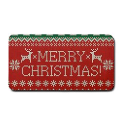 Merry Christmas  Pattern Medium Bar Mat by artworkshop