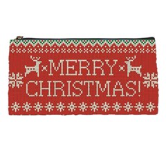 Merry Christmas  Pattern Pencil Case by artworkshop