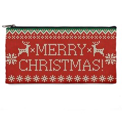 Merry Christmas  Pattern Pencil Case by artworkshop