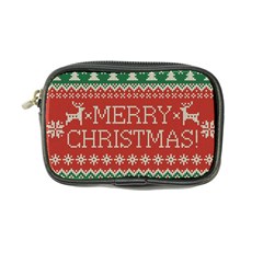 Merry Christmas  Pattern Coin Purse by artworkshop