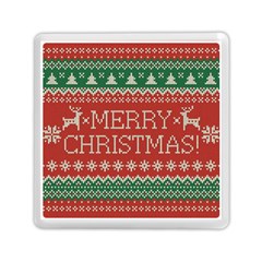 Merry Christmas  Pattern Memory Card Reader (square) by artworkshop