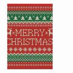 Merry Christmas  Pattern Small Garden Flag (two Sides) by artworkshop