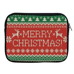 Merry Christmas  Pattern Apple Ipad 2/3/4 Zipper Cases by artworkshop