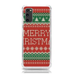 Merry Christmas  Pattern Samsung Galaxy S20 6 2 Inch Tpu Uv Case by artworkshop