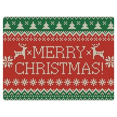 Merry Christmas  Pattern Premium Plush Fleece Blanket (extra Small) by artworkshop