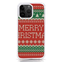 Merry Christmas  Pattern Iphone 14 Pro Max Tpu Uv Print Case by artworkshop