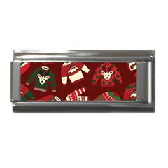 Ugly Sweater Wrapping Paper Superlink Italian Charm (9mm) by artworkshop