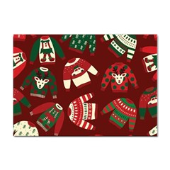 Ugly Sweater Wrapping Paper Sticker A4 (10 Pack) by artworkshop