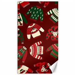 Ugly Sweater Wrapping Paper Canvas 40  X 72  by artworkshop