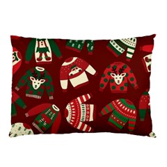 Ugly Sweater Wrapping Paper Pillow Case by artworkshop