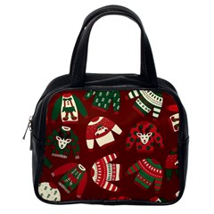 Ugly Sweater Wrapping Paper Classic Handbag (one Side) by artworkshop