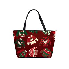 Ugly Sweater Wrapping Paper Classic Shoulder Handbag by artworkshop