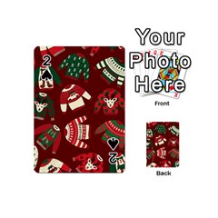 Ugly Sweater Wrapping Paper Playing Cards 54 Designs (mini) by artworkshop