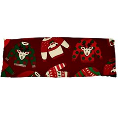 Ugly Sweater Wrapping Paper Body Pillow Case Dakimakura (two Sides) by artworkshop