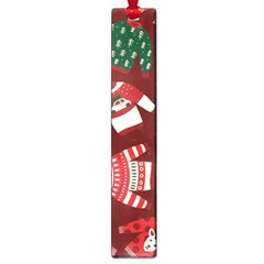 Ugly Sweater Wrapping Paper Large Book Marks by artworkshop