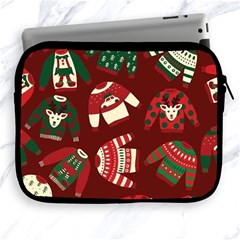 Ugly Sweater Wrapping Paper Apple Ipad 2/3/4 Zipper Cases by artworkshop