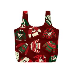 Ugly Sweater Wrapping Paper Full Print Recycle Bag (s) by artworkshop