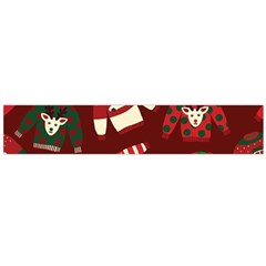 Ugly Sweater Wrapping Paper Large Premium Plush Fleece Scarf 