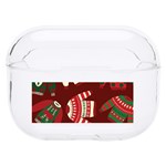 Ugly Sweater Wrapping Paper Hard PC AirPods Pro Case Front