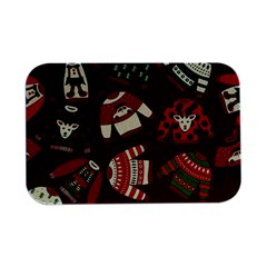 Ugly Sweater Wrapping Paper Open Lid Metal Box (silver)   by artworkshop