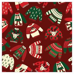 Ugly Sweater Wrapping Paper Lightweight Scarf 