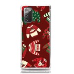 Ugly Sweater Wrapping Paper Samsung Galaxy Note 20 TPU UV Case Front