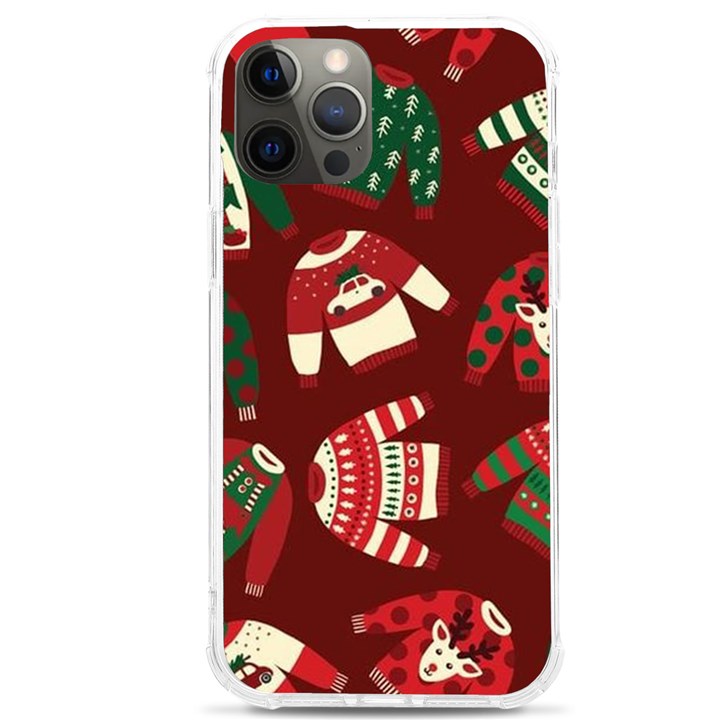 Ugly Sweater Wrapping Paper iPhone 12 Pro max TPU UV Print Case