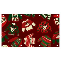 Ugly Sweater Wrapping Paper Banner And Sign 7  X 4 