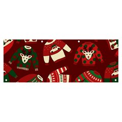 Ugly Sweater Wrapping Paper Banner And Sign 8  X 3 