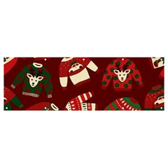 Ugly Sweater Wrapping Paper Banner And Sign 12  X 4 