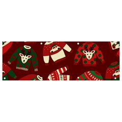 Ugly Sweater Wrapping Paper Banner And Sign 9  X 3 